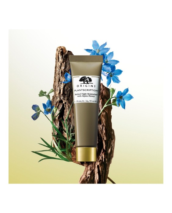 Crema Plantscription Retinol Night Moisturizer with Alpine Flower 30 ml Origins