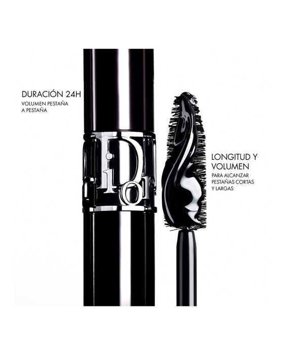 Máscara volumen a medida 24 horas - definición pestaña a pestaña - fórmula con tratamiento - 90 % de ingredientes de origen natural