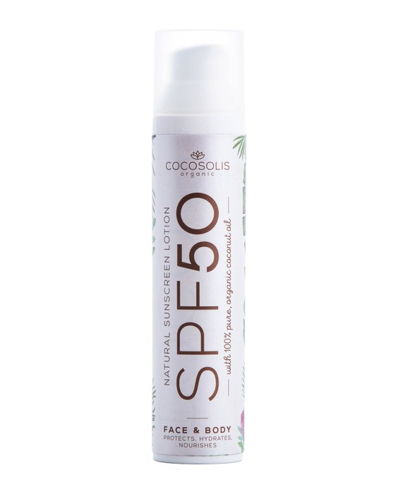 Cocosolis Natural Sunscreen Lotion SPF50 100мл солнцезащитный лосьон