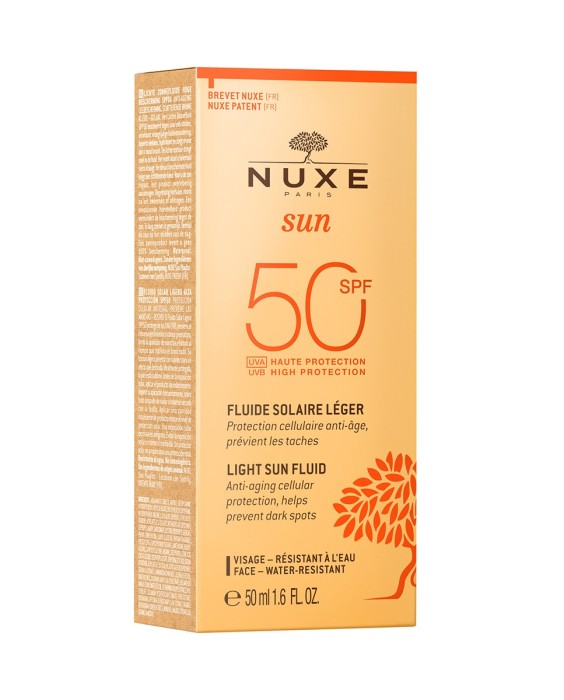 Nuxe SPF50, 50 ml Солнцезащитный флюид для лица