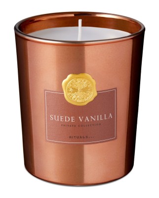 Vela aromática Suede Vanilla Scented Candle luxury 360 g Rituals