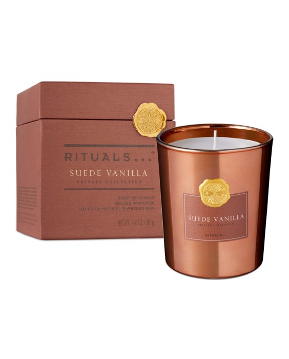 Vela aromática Suede Vanilla Scented Candle luxury 360 g Rituals