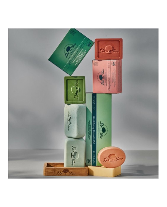 Gel Sólido Exfoliante Natural Piel Sensible Dr. Tree