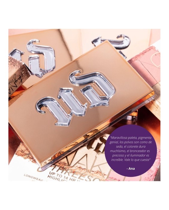 Estuche de Regalo Paleta de maquillaje Stay Naked Threesome Rise Palette Urban Decay