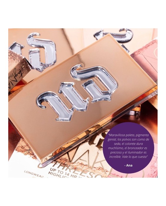 Estuche de Regalo Paleta de maquillaje Stay Naked Threesome Rise Palette Urban Decay