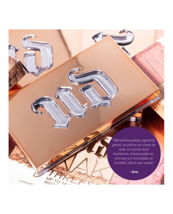 Estuche de Regalo Paleta de maquillaje Stay Naked Threesome Rise Palette Urban Decay