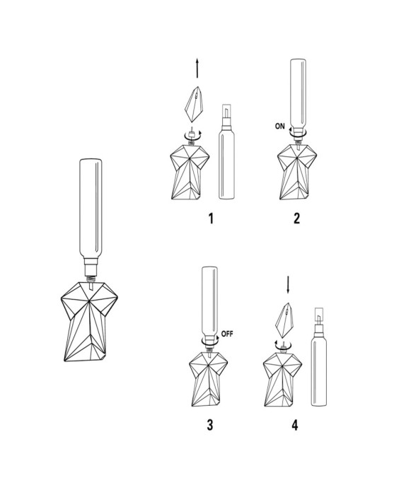 Eau de Parfum Recargable Mugler Angel Nova 50 ml Mugler