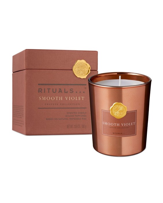 Vela aromática Smooth Violet Scented Candle luxury 360 g Rituals