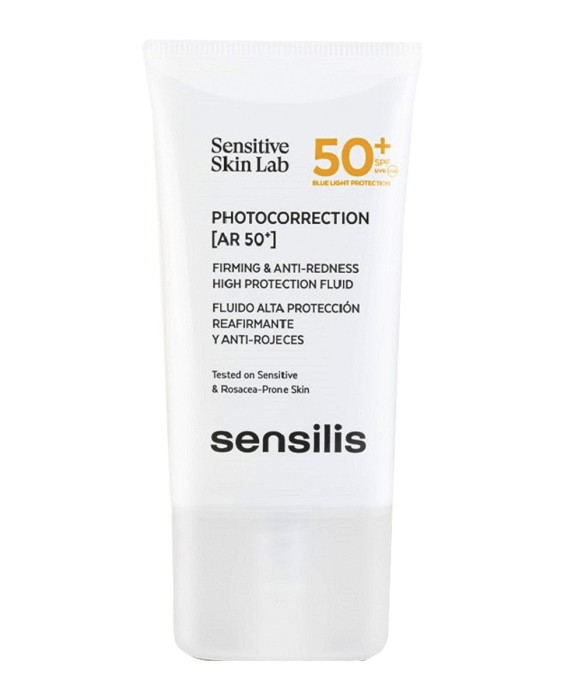 Fluido Alta protección Reafirmante y Anti-rojeces AR50+, 40 ml Sensilis
