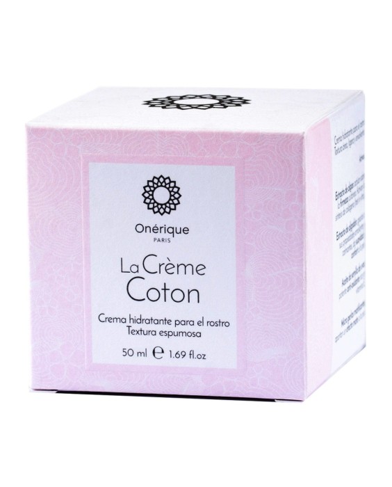 Crema facial hidratante matificante La Crème Coton 50 ml Onérique