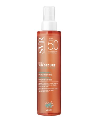 Aceite Biodegradable de Acabado Seco SPF50 Sun Secure Huile Seche SPF50 SVR