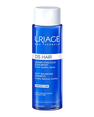 DS Hair Champú Suave Regulador 200 ml Uriage
