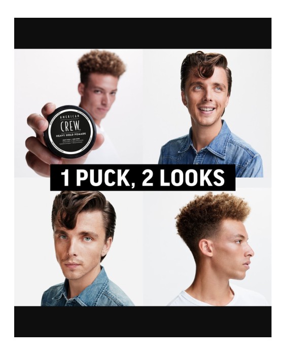 Gel fijador fuerte Heavy Hold Pomade 85 g American Crew