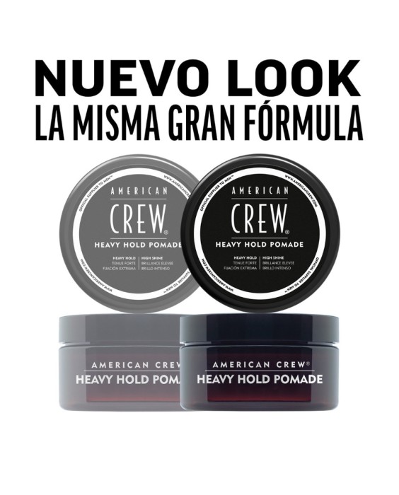 Gel fijador fuerte Heavy Hold Pomade 85 g American Crew