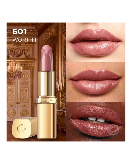 Barra De Labios Color Riche Nudes Of Worth Satinado L'Oréal Paris