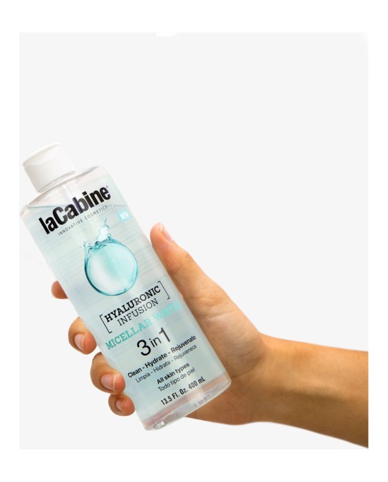 Agua Micelar Hyaluronic Infusion 400 ml Lacabine