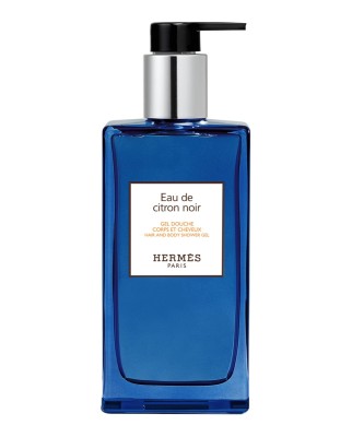 Hermès Eau de Citron Noir 200мл гель для душа для тела и волос