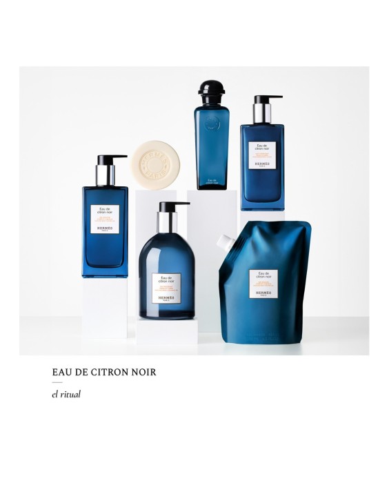 Hermès Eau de Citron Noir 200мл гель для душа для тела и волос