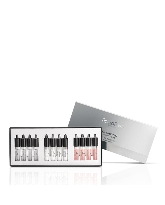 Trío de ampollas piel perfecta Diamond Instant Glow 4 tratamientos Natura Bissé