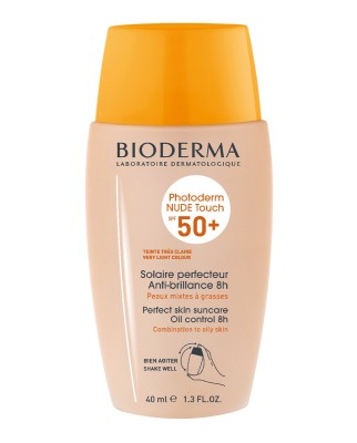 Bioderma Photoderm Nude Touch SPF 50+ 40мл солнцезащитное средство
