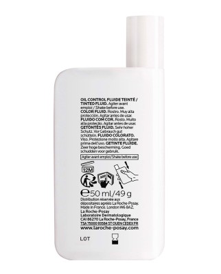 Protección Anthelios UV-MUNE 400 Oil Control Fluido SPF50+ con Color 50 ml La Roche Posay