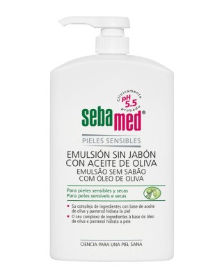 Emulsión sin Jabón con Aceite de Oliva Sebamed