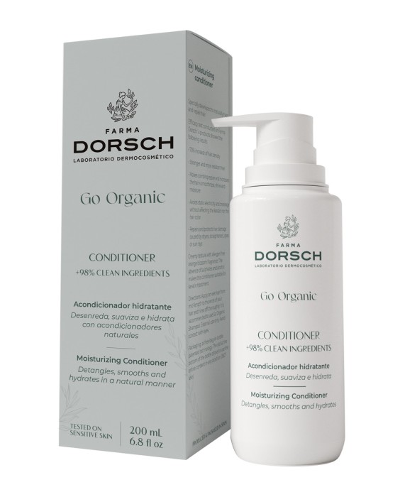 Acondicionador Hidratante Conditioner GO organic 200 ml Farma Dorsch