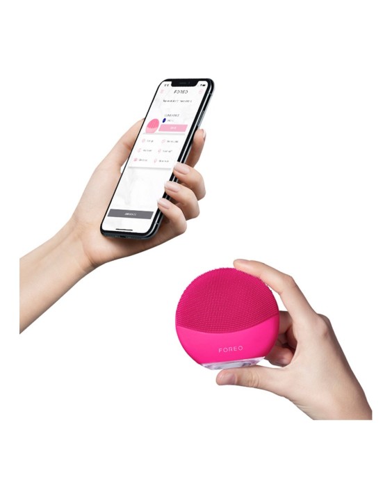 LUNA ™ mini 3 - Dispositivo eléctrico de limpieza facial para todo tipo de pieles Fuchsia FOREO