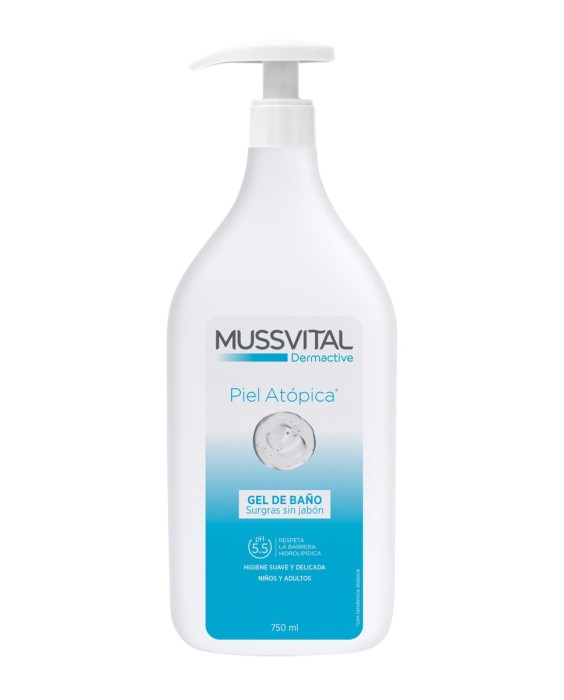 Gel de baño Dermactive Piel Atopica 750 ml Mussvital