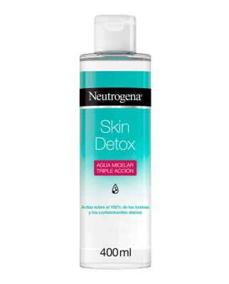 Agua Micelar Triple Acción Skin Detox 400 ml Neutrogena